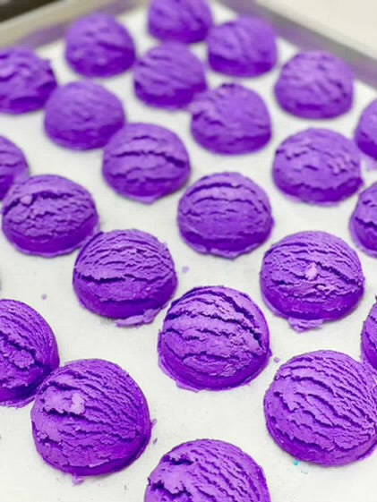 Ice Cream Bath Bombs